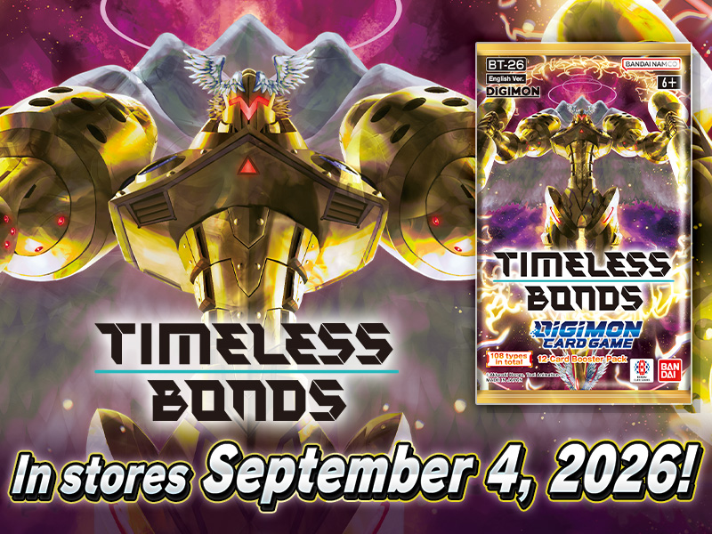 Digimon Card Game Umumkan Booster BT-26 Timeless Bonds, Angkat Kisah Time Stranger