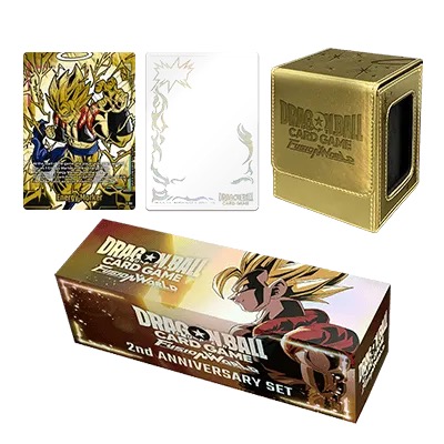Produk 2nd Anniversary Set Dragon Ball Super Card Game Fusion World tampak keseluruhan