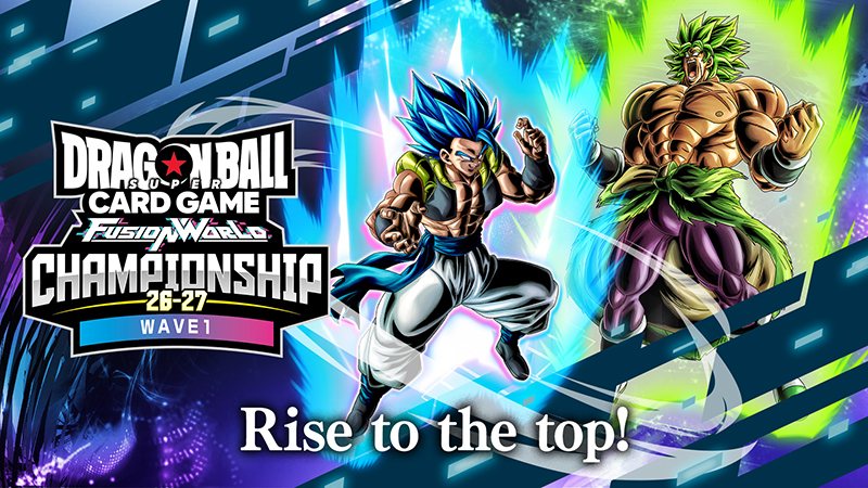 Banner resmi Championship 2026-27 Regionals Wave 1 Dragon Ball Super Card Game Fusion World