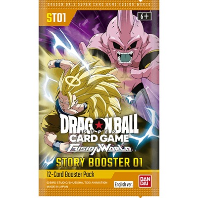 Kemasan STORY BOOSTER 01 ST01 Dragon Ball Super Card Game Fusion World
