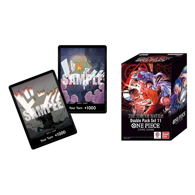 Double Pack Set Vol.11 Rilis 12 Juni: 2 Pack OP-16 Plus DON!! Eksklusif