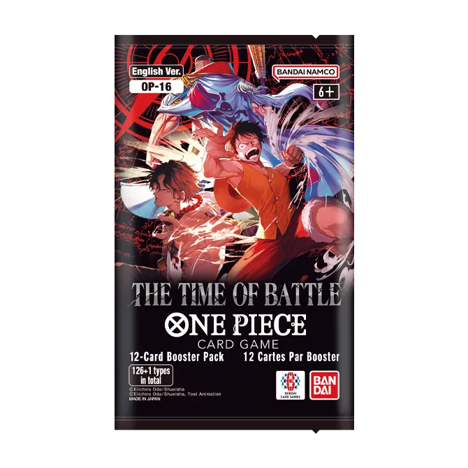 Booster pack resmi OP-16 The Time of Battle
