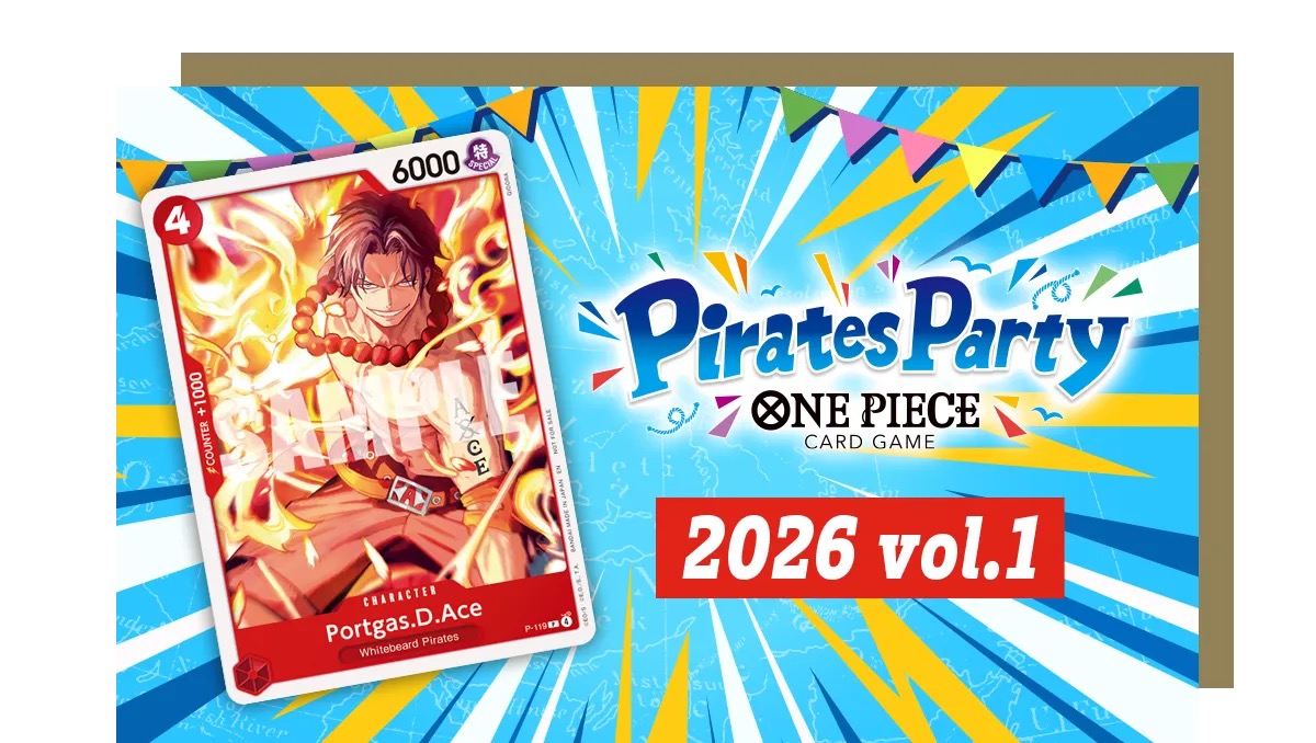Pirates Party 2026: Format Santai One Piece TCG dengan Promo Ace Eksklusif