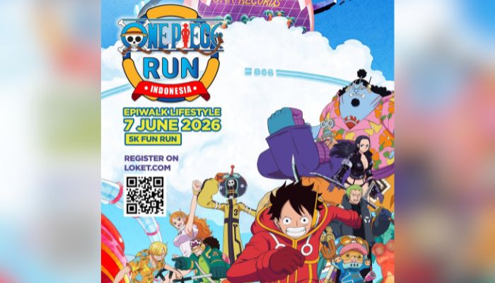 One Piece Run Perdana di Indonesia Digelar di Jakarta pada 7 Juni 2026