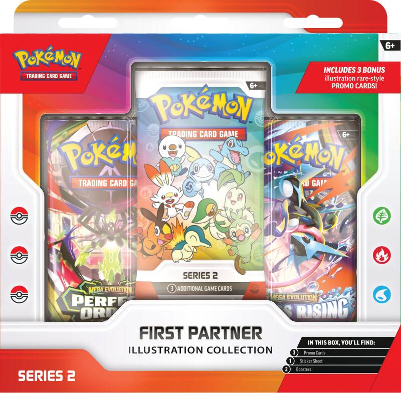 First Partner Illustration Collection Series 2 Rilis Juni 2026 dengan Starter Johto, Unova, dan Galar