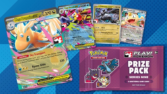 Play! Pokemon Prize Pack Series Nine Dibagikan Mulai 1 Juli 2026 di Toko Lokal