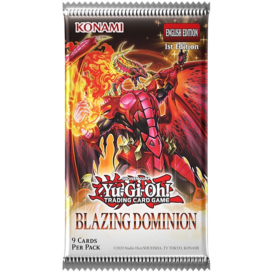 Blazing Dominion Rilis di TCG: Arketype Baru dan Dukungan Red Nova Dragon