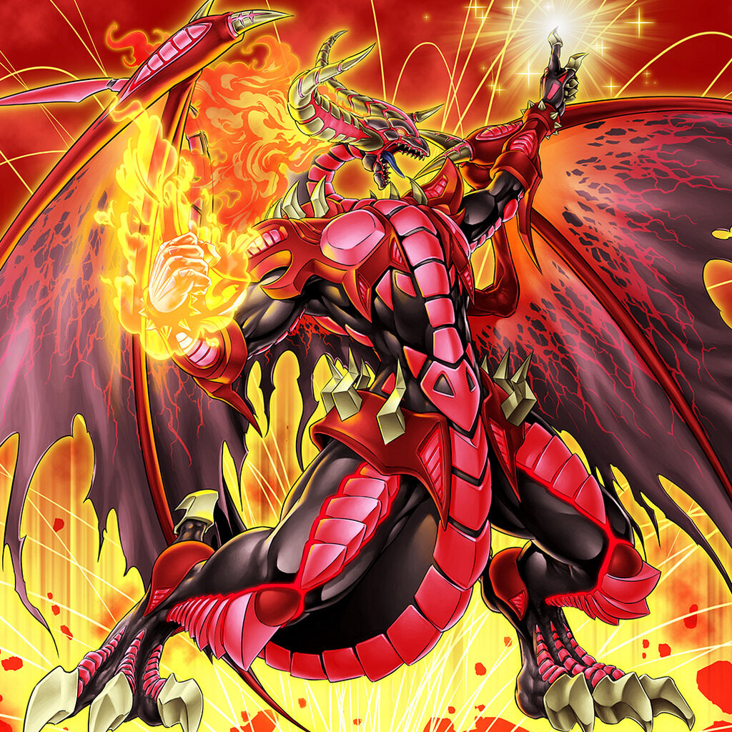 The Crimson King kartu sampul Blazing Dominion