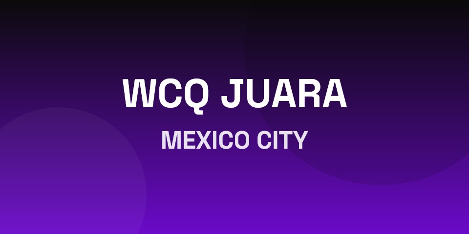 WCQ Amerika Tengah 2026: Esteban Mena Campos Juara dengan Kewl Tune